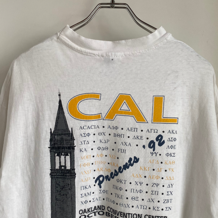 1992 CAL BERKELEY TEE | Vintage.City 古着屋、古着コーデ情報を発信