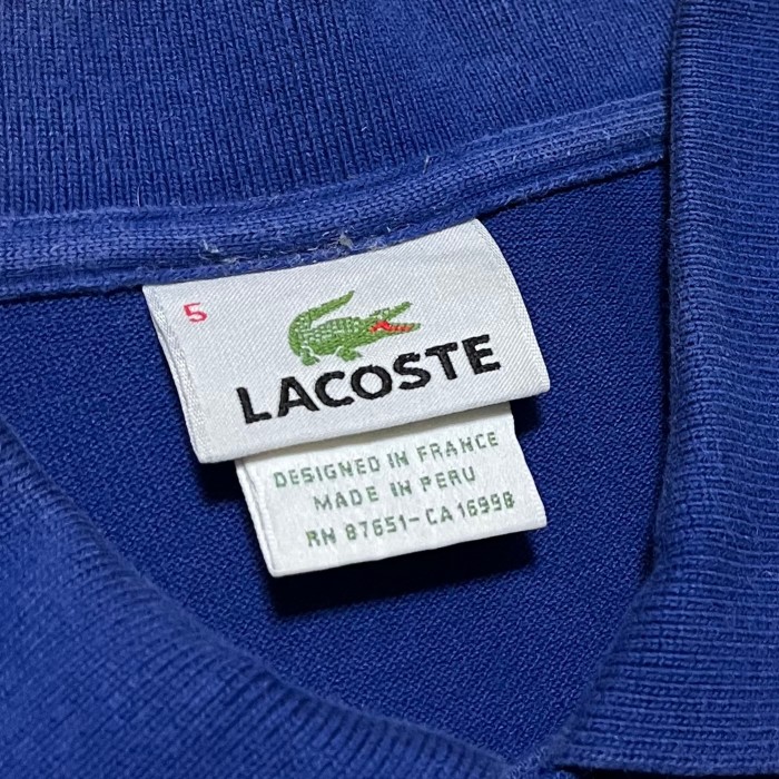 【LACOSTE】ラコステ ポロシャツ ブルー | Vintage.City Vintage Shops, Vintage Fashion Trends