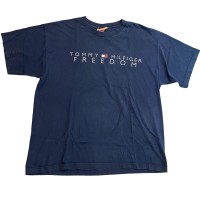 ビンテージ 90年代 トミーヒルフィガー Tシャツ XL ネイビー | Vintage.City 古着屋、古着コーデ情報を発信