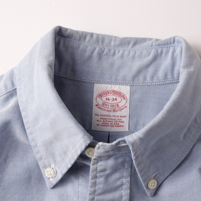 【美品】ブルックスブラザーズ B.D オックスフォード シャツ 16 USA製 | Vintage.City 古着屋、古着コーデ情報を発信