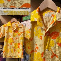 70s made in hawaii「G.V.H.Hawaii Print」#アロハシャツ | Vintage.City 古着屋、古着コーデ情報を発信