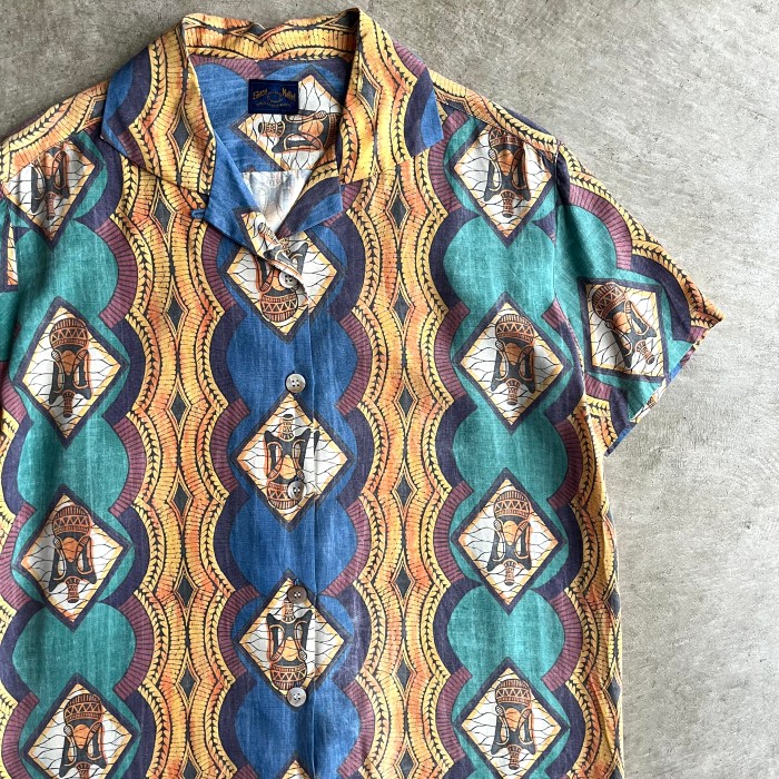 90's S/S OPENCOLLAR RAYON SHIRTS | Vintage.City 古着屋、古着コーデ情報を発信