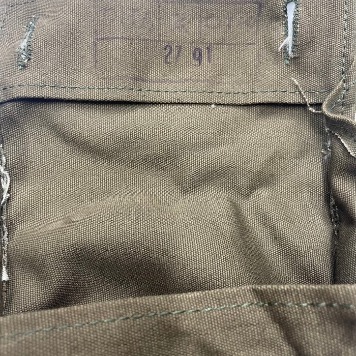 DEADSTOCK Czech military campus bag / 実物 チェコ軍 キャンパスバッグ ステンシル デッドストック | Vintage.City 古着屋、古着コーデ情報を発信