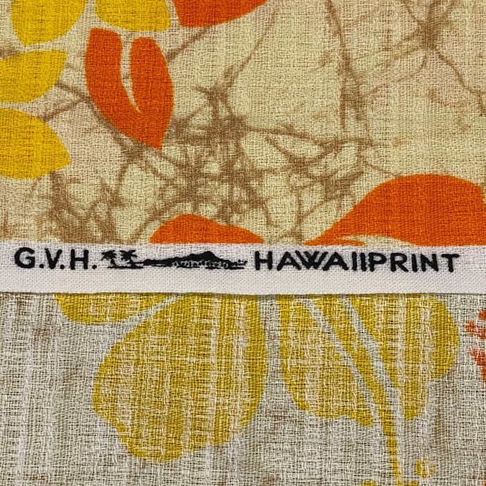 70s made in hawaii「G.V.H.Hawaii Print」#アロハシャツ | Vintage.City 古着屋、古着コーデ情報を発信