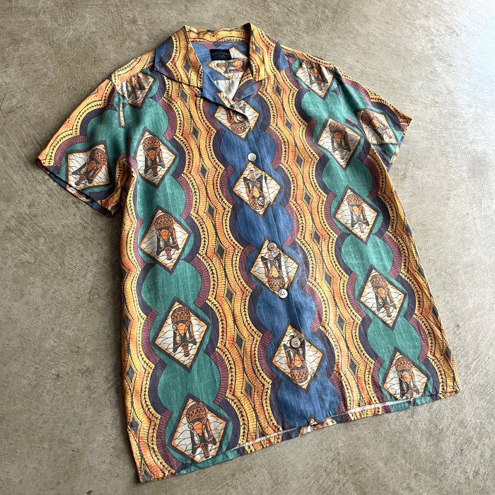 90's S/S OPENCOLLAR RAYON SHIRTS | Vintage.City Vintage Shops, Vintage Fashion Trends