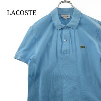 【大人気】LACOSTE ラコステ ポロシャツ 刺繍ロゴ 水色 半袖 | Vintage.City 빈티지숍, 빈티지 코디 정보
