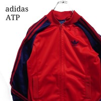【フランス製】adidas アディダス ATP トラックジャケット 赤 | Vintage.City 빈티지숍, 빈티지 코디 정보