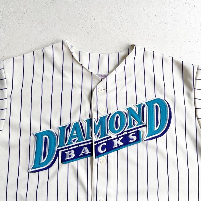 1990s MLB Arizona DIAMOND BACKS Baseball shirt Majestic 【XL】 | Vintage.City 古着屋、古着コーデ情報を発信