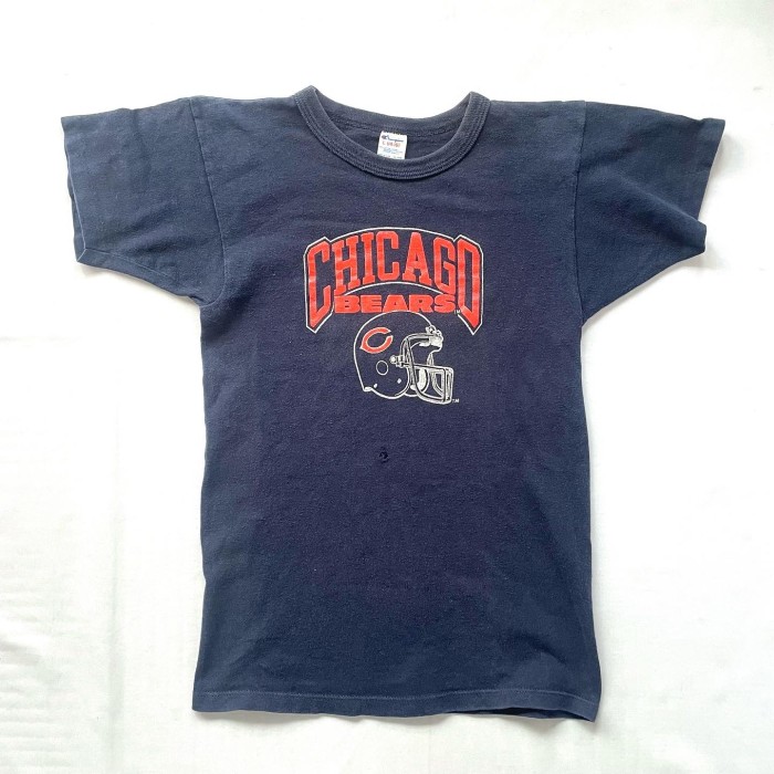 80s champion CHICAGO BEARS チャンピオン シカゴベアーズ ネイビー Tシャツ Boys L vintage | Vintage.City 古着屋、古着コーデ情報を発信
