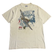90s VINTAGE "Flying Tigers" T-shirt USA製 | Vintage.City 빈티지숍, 빈티지 코디 정보