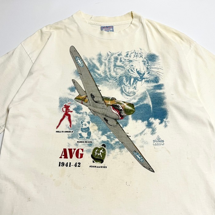 90s VINTAGE "Flying Tigers" T-shirt USA製 | Vintage.City 古着屋、古着コーデ情報を発信