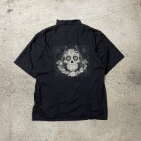 80s skull cuba shirt | Vintage.City 古着屋、古着コーデ情報を発信