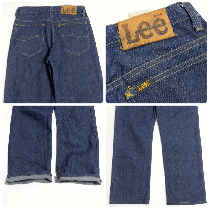 70s〜 Lee 200-0141 デニムパンツ リー 濃紺 USA製 | Vintage.City 빈티지숍, 빈티지 코디 정보