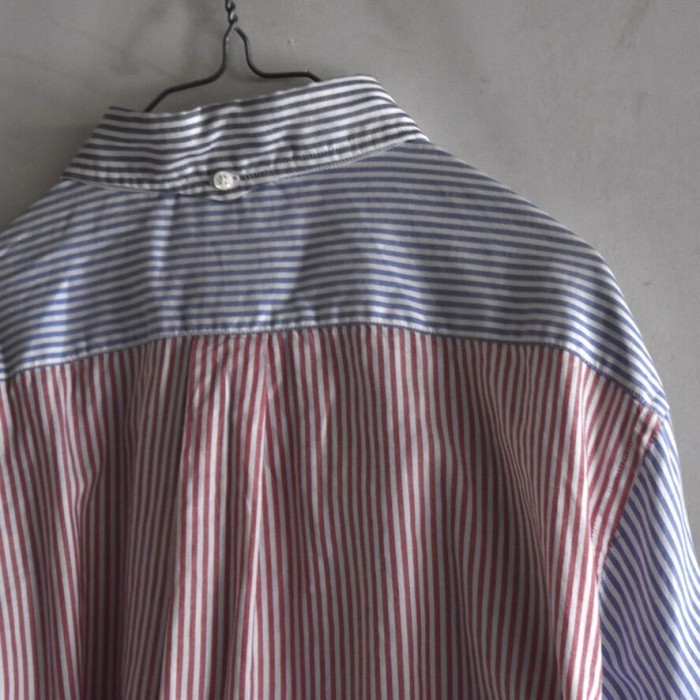 District UNITED ARROWS（ディストリクト） クレイジーパターン ストライプシャツ | Vintage.City 古着屋、古着コーデ情報を発信