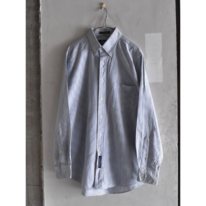 オックスフォード ストライプ ボタンダウンシャツ | Vintage.City 古着屋、古着コーデ情報を発信