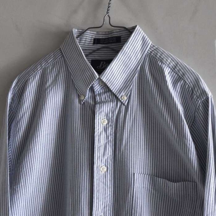 オックスフォード ストライプ ボタンダウンシャツ | Vintage.City 古着屋、古着コーデ情報を発信