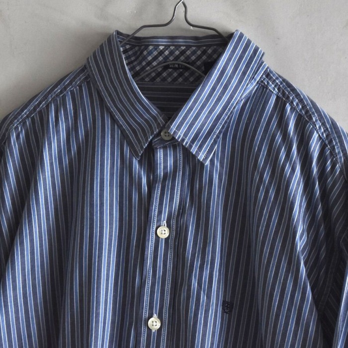 IZOD（アイゾッド） ワンポイント ストライプシャツ | Vintage.City 古着屋、古着コーデ情報を発信