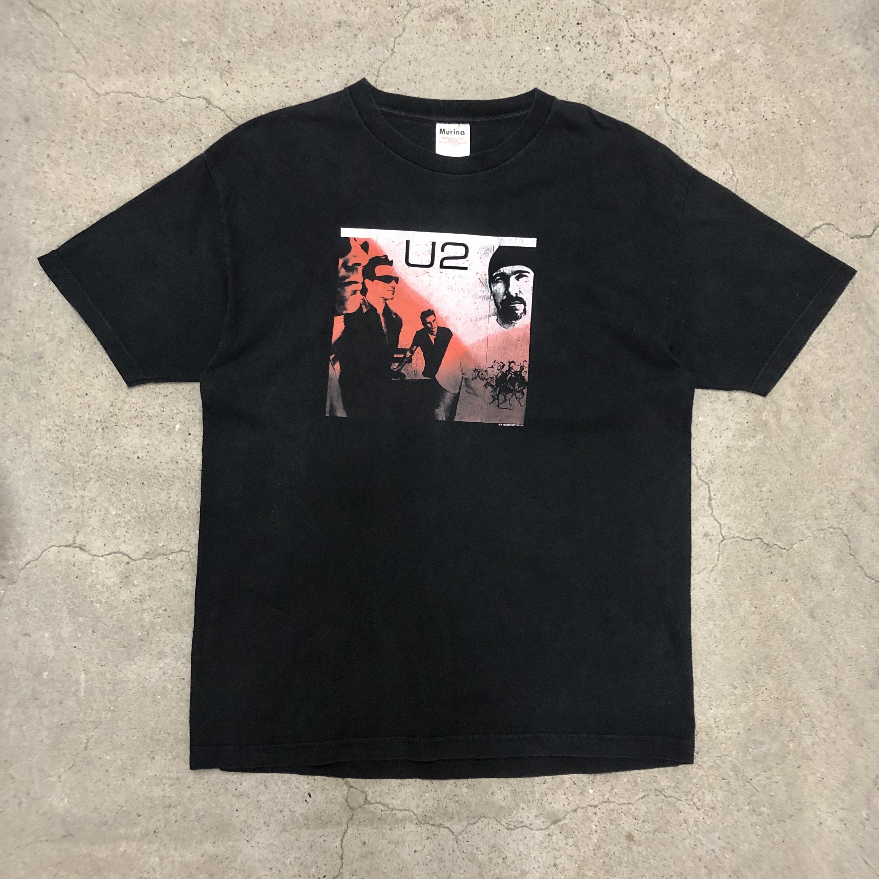 00s U2/The Goal Is Elevation Tour Tee/2001年製/USA製/XL/Tシャツ