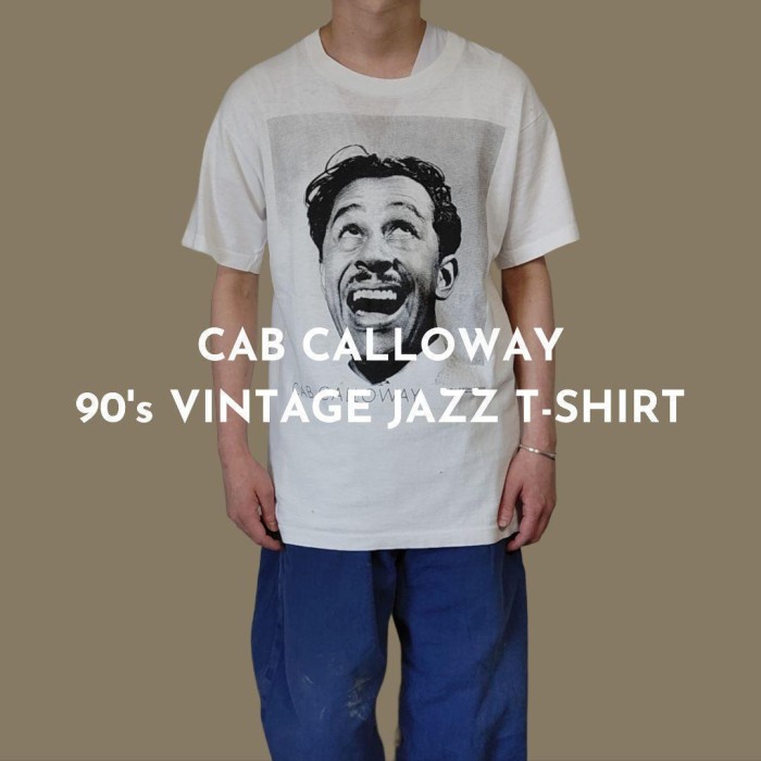 Vintage 90s M Jazz T-shirt -CAB CALLOWAY- | Vintage.City 古着屋、古着コーデ情報を発信