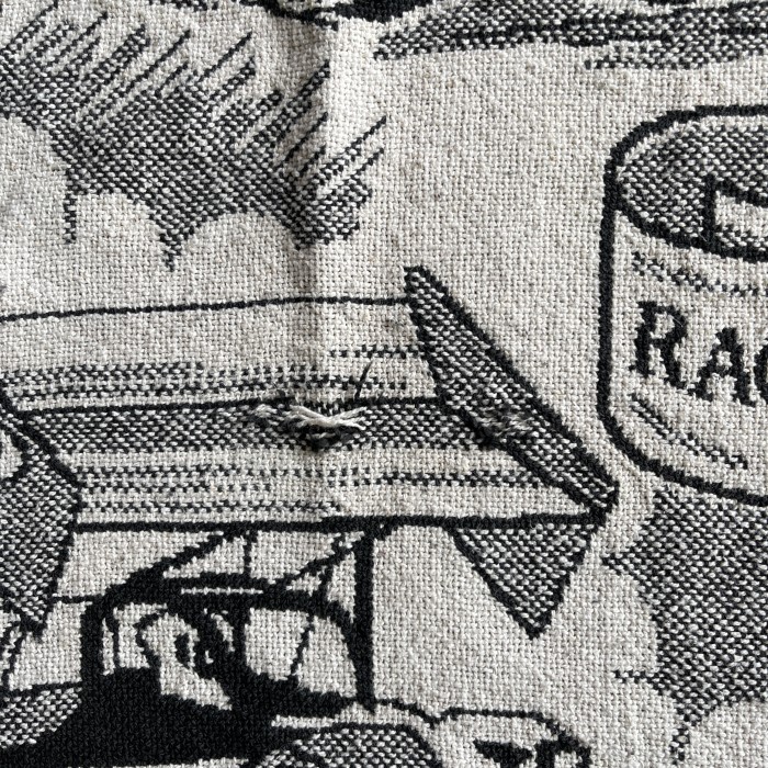 P37-31 ヴィンテージラグ　マット　絨毯　アンティーク　カントリー　雑貨　インテリア | Vintage.City 古着屋、古着コーデ情報を発信