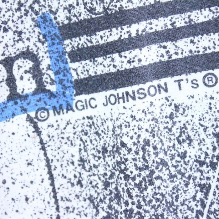 90s MAGIC JOHNSON T’s Multi Pattern Tee | Vintage.City 빈티지숍, 빈티지 코디 정보