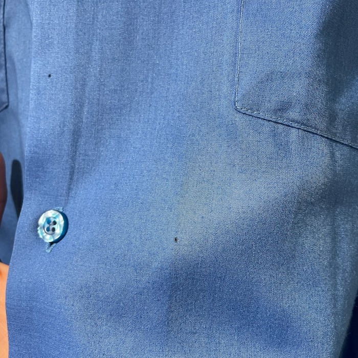 70s " van heusen " cotton x poly open collar shirts | Vintage.City 古着屋、古着コーデ情報を発信