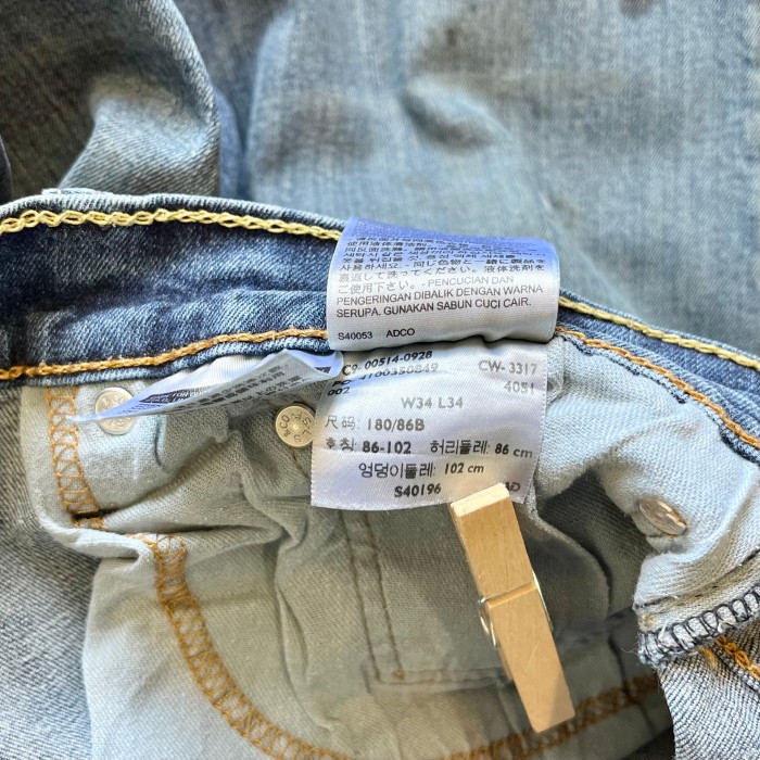 LEVI‘S 514 レギュラーストレートジーンズ　　　mptｰ84 | Vintage.City 古着屋、古着コーデ情報を発信
