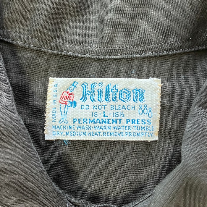 【70's】"HILTON" bowling shirt Lsize ＊good condition＊ | Vintage.City 古着屋、古着コーデ情報を発信