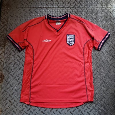 02-04s UMBRO "England National Team" Football Game Shirt | Vintage.City 古着屋、古着コーデ情報を発信
