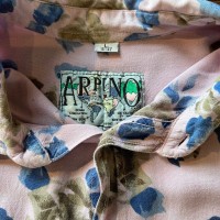 vintage flowe textile shirt | Vintage.City 古着屋、古着コーデ情報を発信