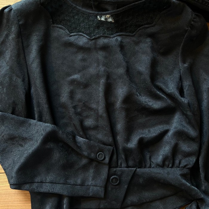 scallop blouse | Vintage.City 古着屋、古着コーデ情報を発信