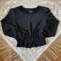 scallop blouse | Vintage.City 古着屋、古着コーデ情報を発信