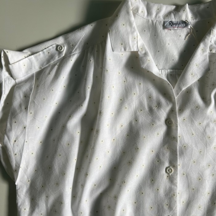 flower print blouse | Vintage.City 古着屋、古着コーデ情報を発信