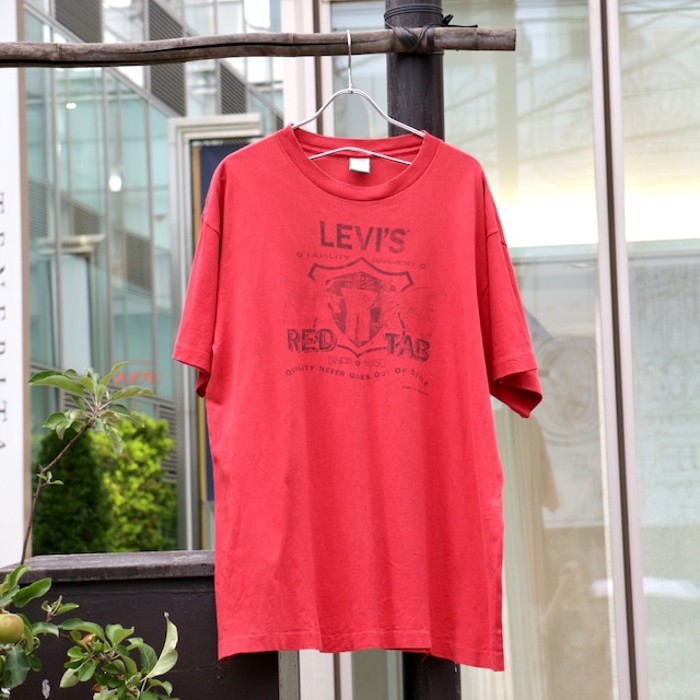 【"90's Levi's" RED TAB printed tee】 | Vintage.City 古着屋、古着コーデ情報を発信