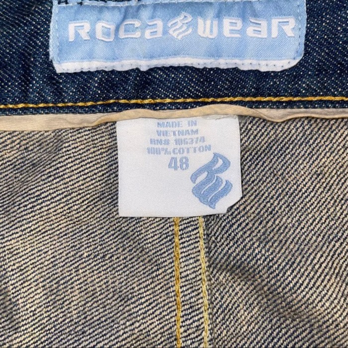 90s ROCAWEAR ロカウェア　ハーフデニム　ストリート　B系パンツ | Vintage.City 古着屋、古着コーデ情報を発信