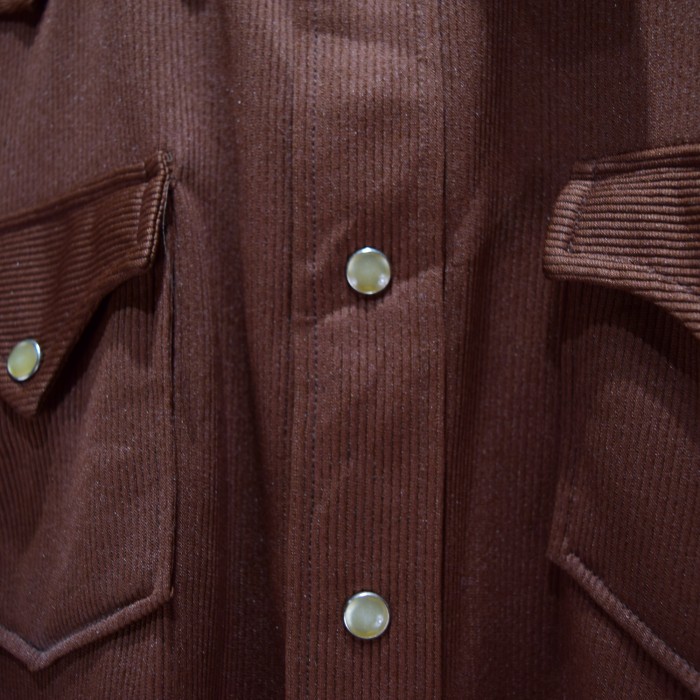 70s euro poly western shirt | Vintage.City