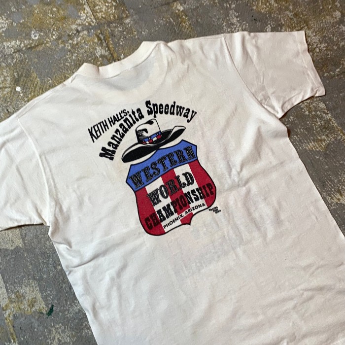 70s towncraft tシャツ L ホワイト 両面プリント | Vintage.City 빈티지숍, 빈티지 코디 정보