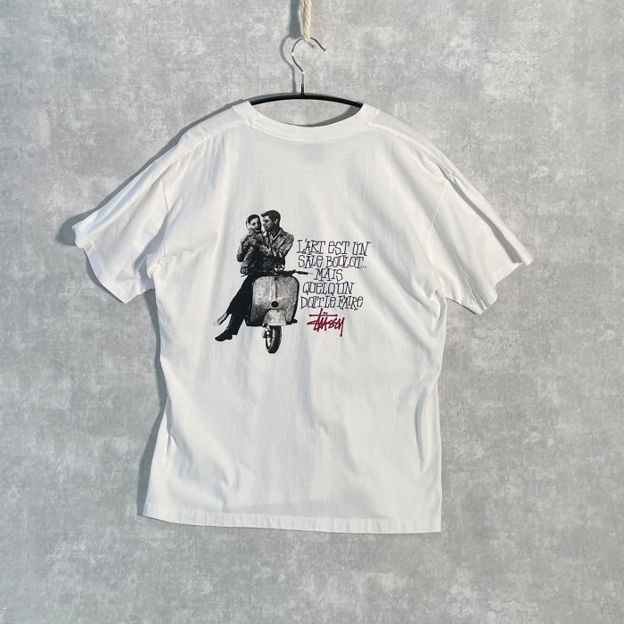 7,520円Old stussy vintage tシャツ　ローマの休日