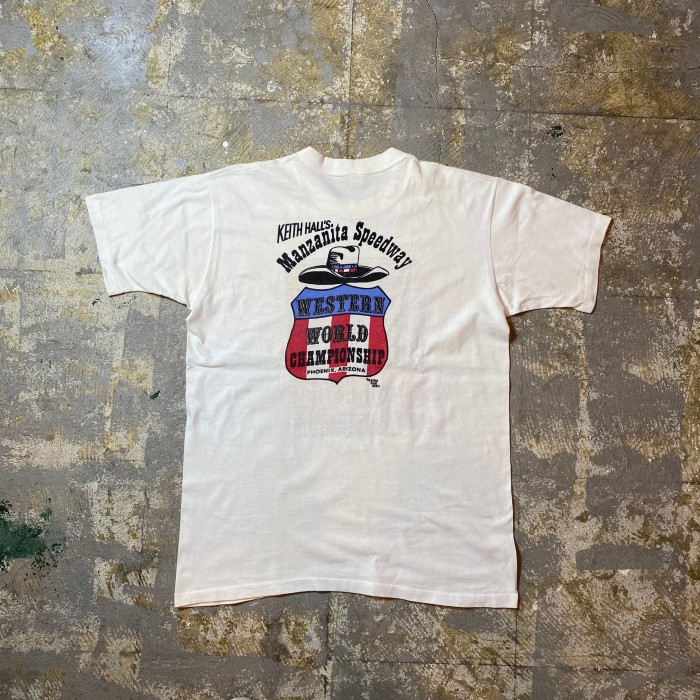 70s towncraft tシャツ L ホワイト 両面プリント | Vintage.City 빈티지숍, 빈티지 코디 정보