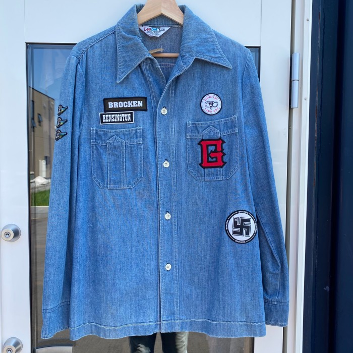 70's LEE denim shirt  Wappen remake | Vintage.City Vintage Shops, Vintage Fashion Trends