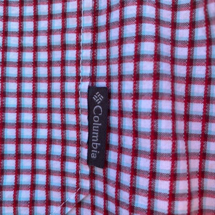 2000's COLUMBIA 半袖チェックシャツ | Vintage.City 빈티지숍, 빈티지 코디 정보