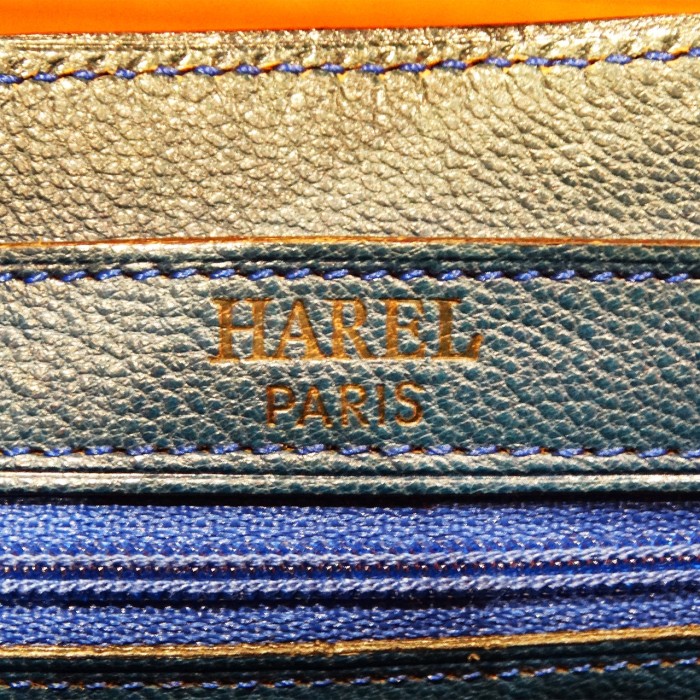 「HAREL PARIS」Vintage lizard navy clutch bag | Vintage.City 古着屋、古着コーデ情報を発信