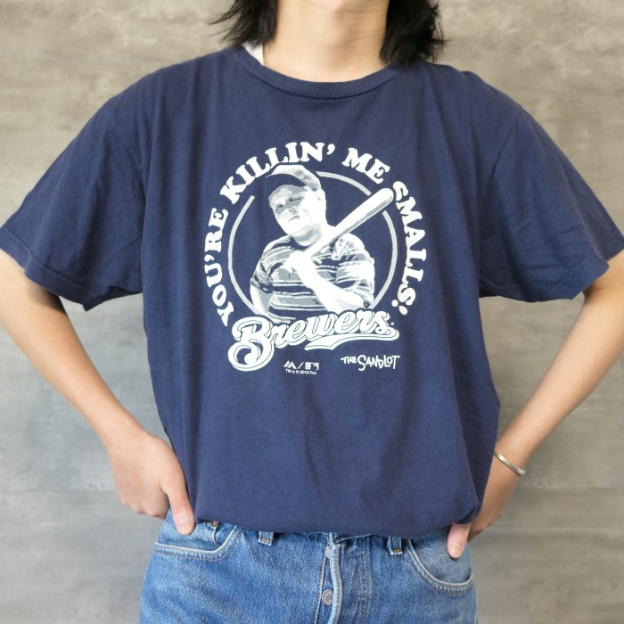 USED L MLB T-shirt -Brewers- | Vintage.City Vintage Shops, Vintage Fashion Trends