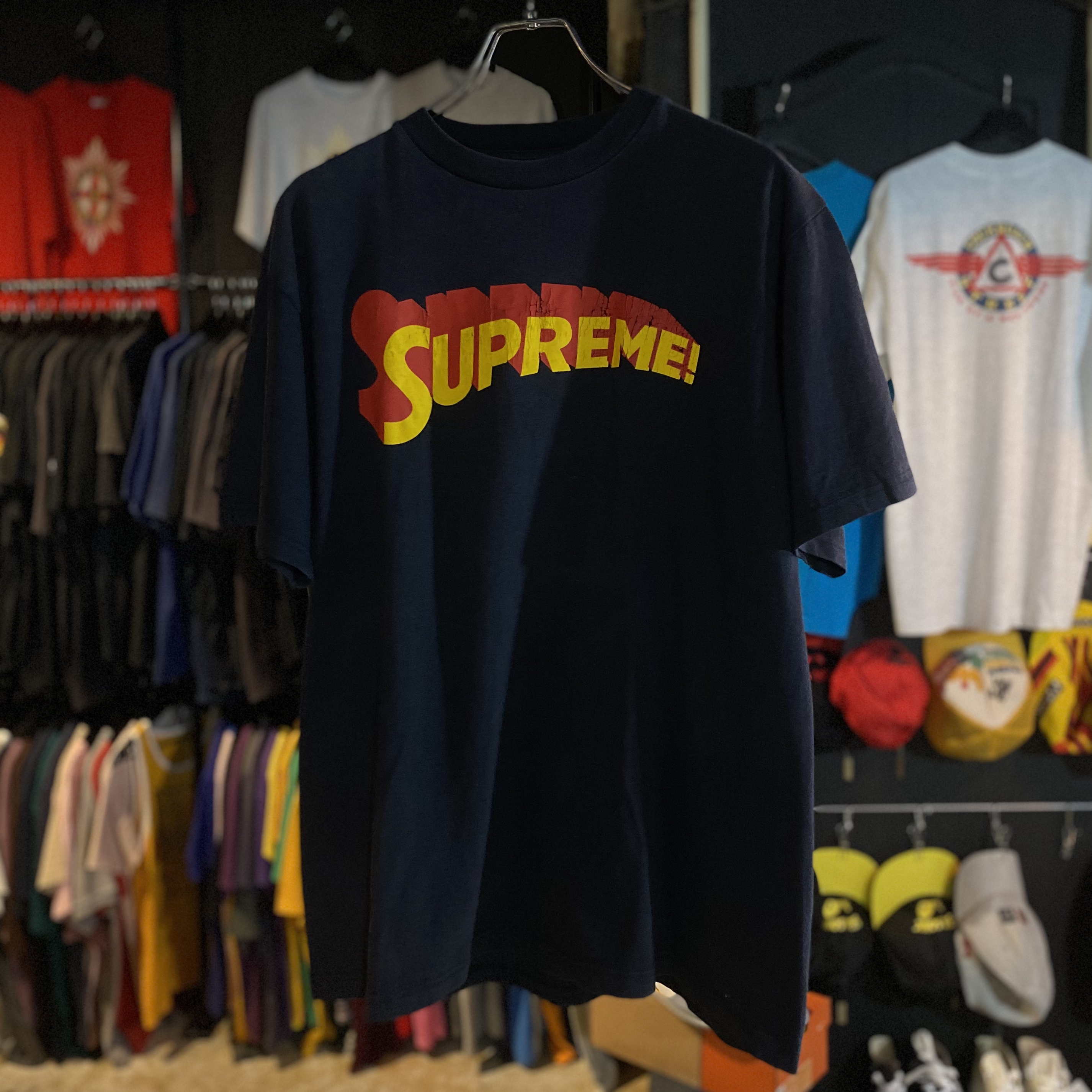 00s SUPREME superman hommage tee | Vintage.City