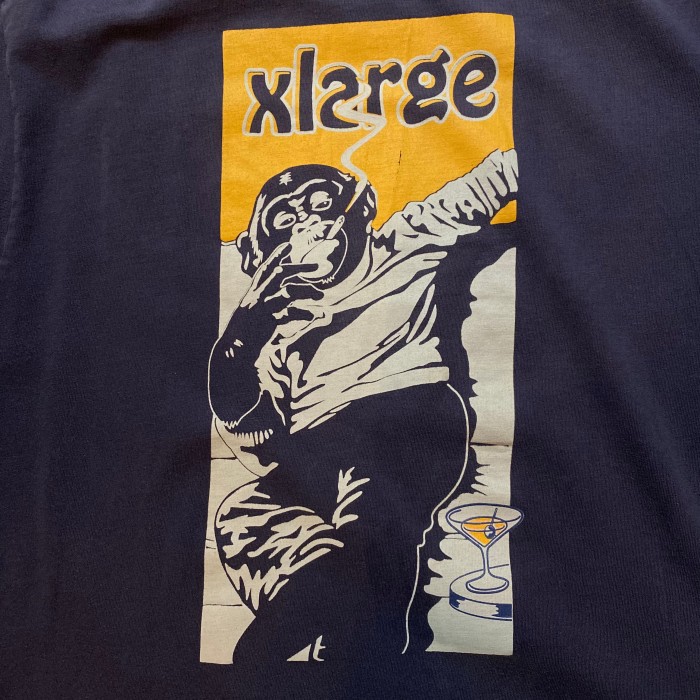 90-00s XLARGE chimps graphic tee | Vintage.City 빈티지숍, 빈티지 코디 정보