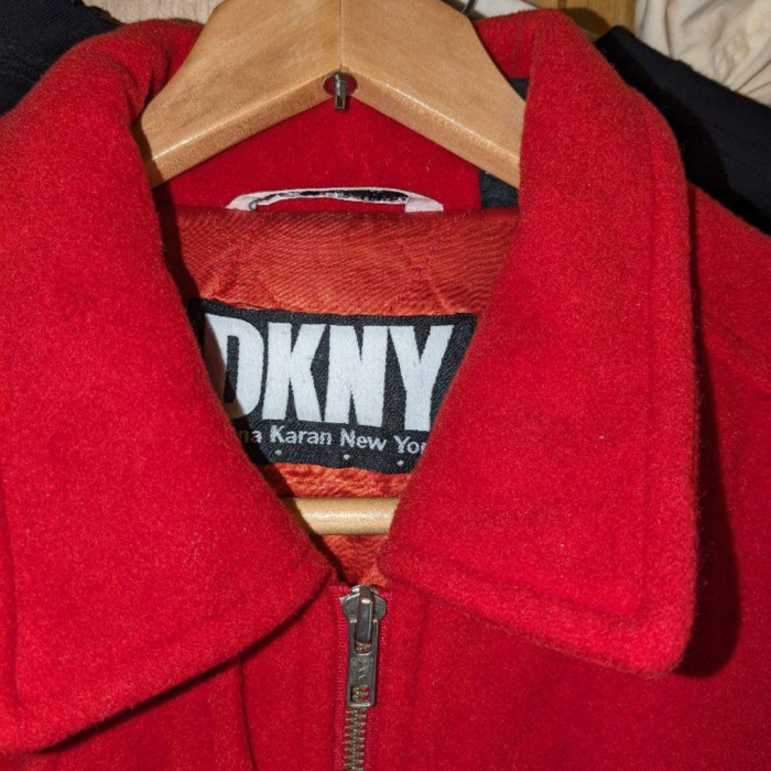 ビンテージDKNYウールライダースジャケット | Vintage.City 古着屋、古着コーデ情報を発信