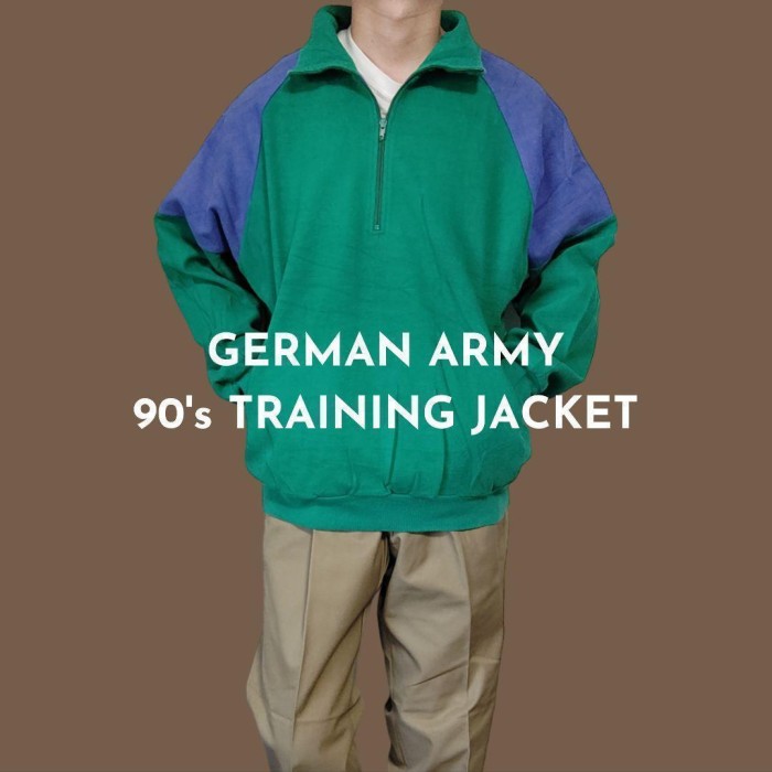 VINTAGE 90s L Pullover traning jacket -GERMAN ARMY- | Vintage.City 古着屋、古着コーデ情報を発信