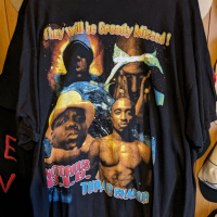 レアVintage bootleg notoriousBIG Tupactシャツ | Vintage.City 빈티지숍, 빈티지 코디 정보