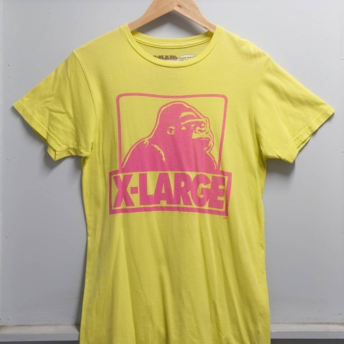 X-LARGE USA製 ロゴ プリント Tシャツ ネオンイエロー S 半袖 | Vintage.City Vintage Shops, Vintage Fashion Trends