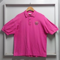 90’s TRUSSARDI イタリア製 ロゴ 刺繍 鹿の子 ポロシャツ | Vintage.City 古着屋、古着コーデ情報を発信